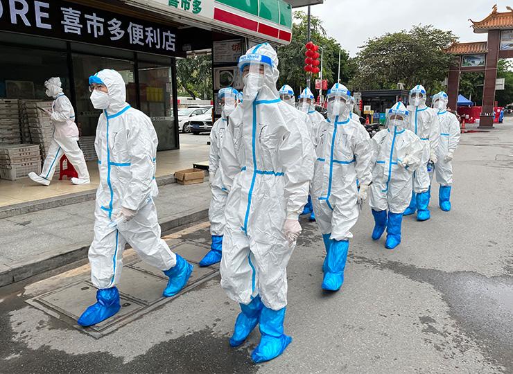 集团党员助力广州疫情封控区，筑牢抗疫“长城”